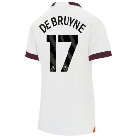 Fotbalové dres Manchester City Kevin De Bruyne 17 Dámské Venkovní 2023-24 Krátký Rukáv